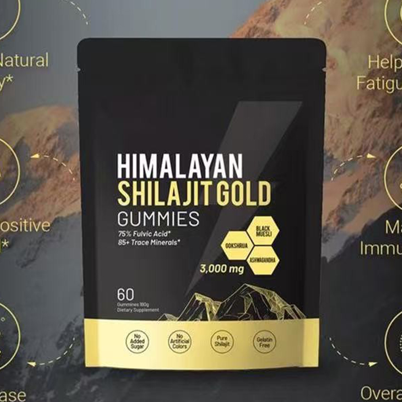 Shilajit Resin Pure - Hot Selling Shilajit Gummies Black Bag