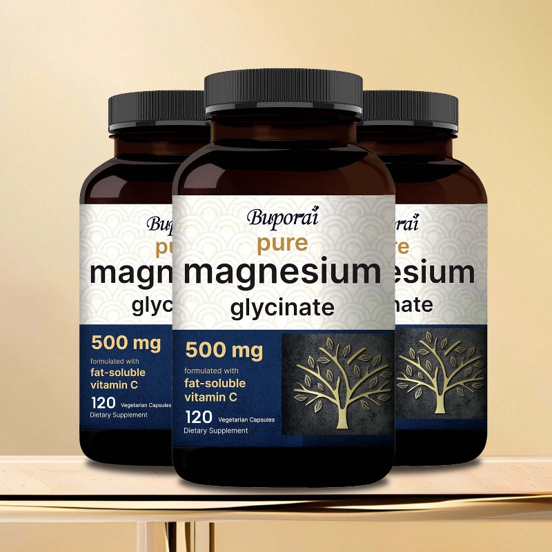 Magnesium Glycinate Capsule - Magnesium Glycinate Capsules 500mg - Muscle