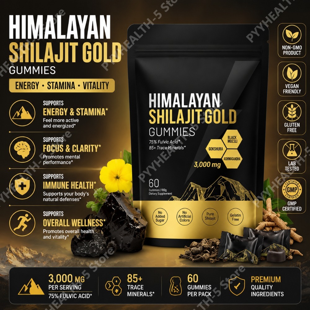 Shilajit Resin Pure - Pure Himalayan Shilajit Gummies 3000mg Shilajit