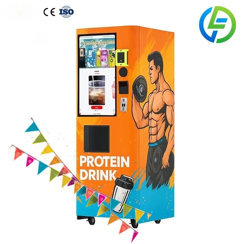 Fitness With Nutrition - Customized Automatic Protein Shake Vending Machine
