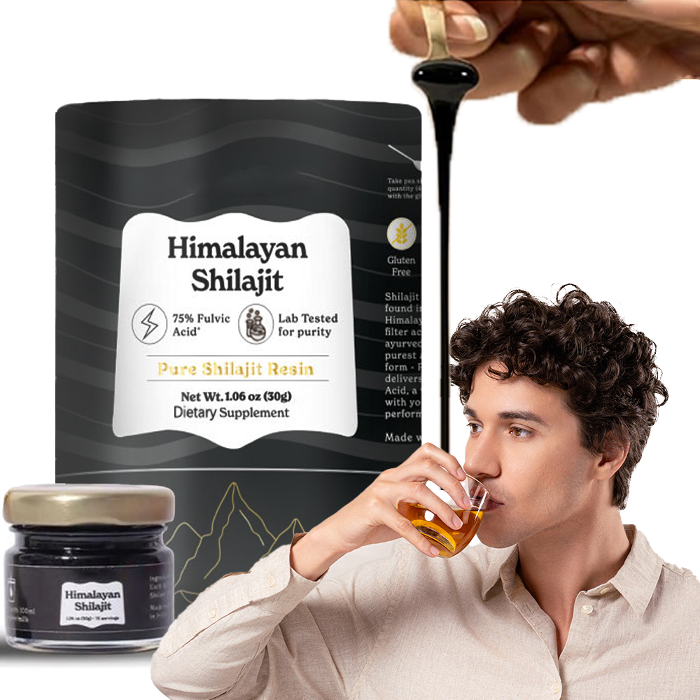 Shilajit Resin Pure - Pure Himalayan Shilajit, Soft Resin, Ortganic