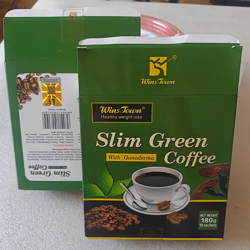 Shilajit Resin Pure - Custom Slim Green Coffee Box 18pcs/Box