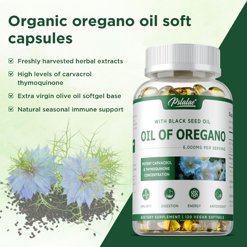 Oregano Oil Capsules - Balance - Black Seed Oil Capsule review and price