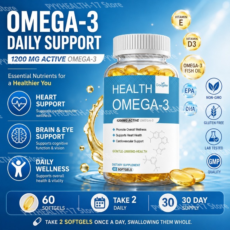 Omega-3 Softgels with 1200 Mg  - Omega 3 Fish Oil review and price