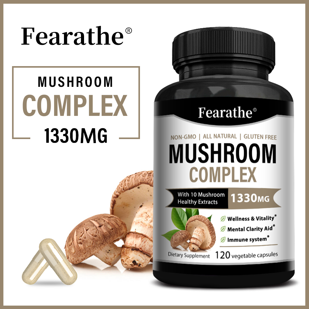 Mushroom Complex Capsules, Lio - Lion Mane Mushroom review and price