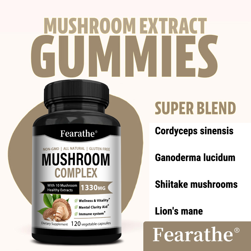 Mushroom Complex Capsules, Lio - Lion Mane Mushroom review and price
