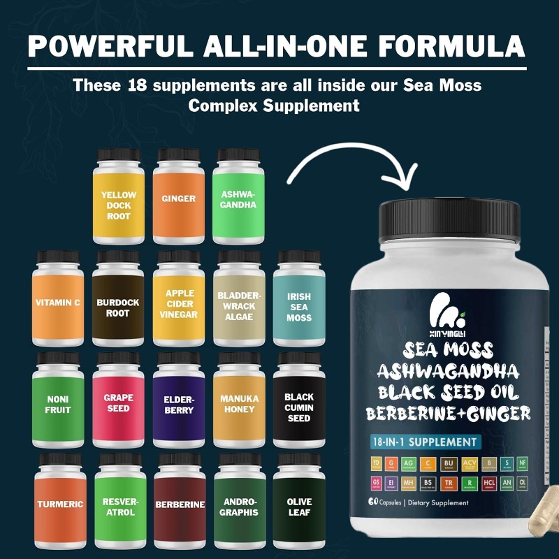 Seaweed, black seed oil, ginge - Black Seed Oil Capsule review and price