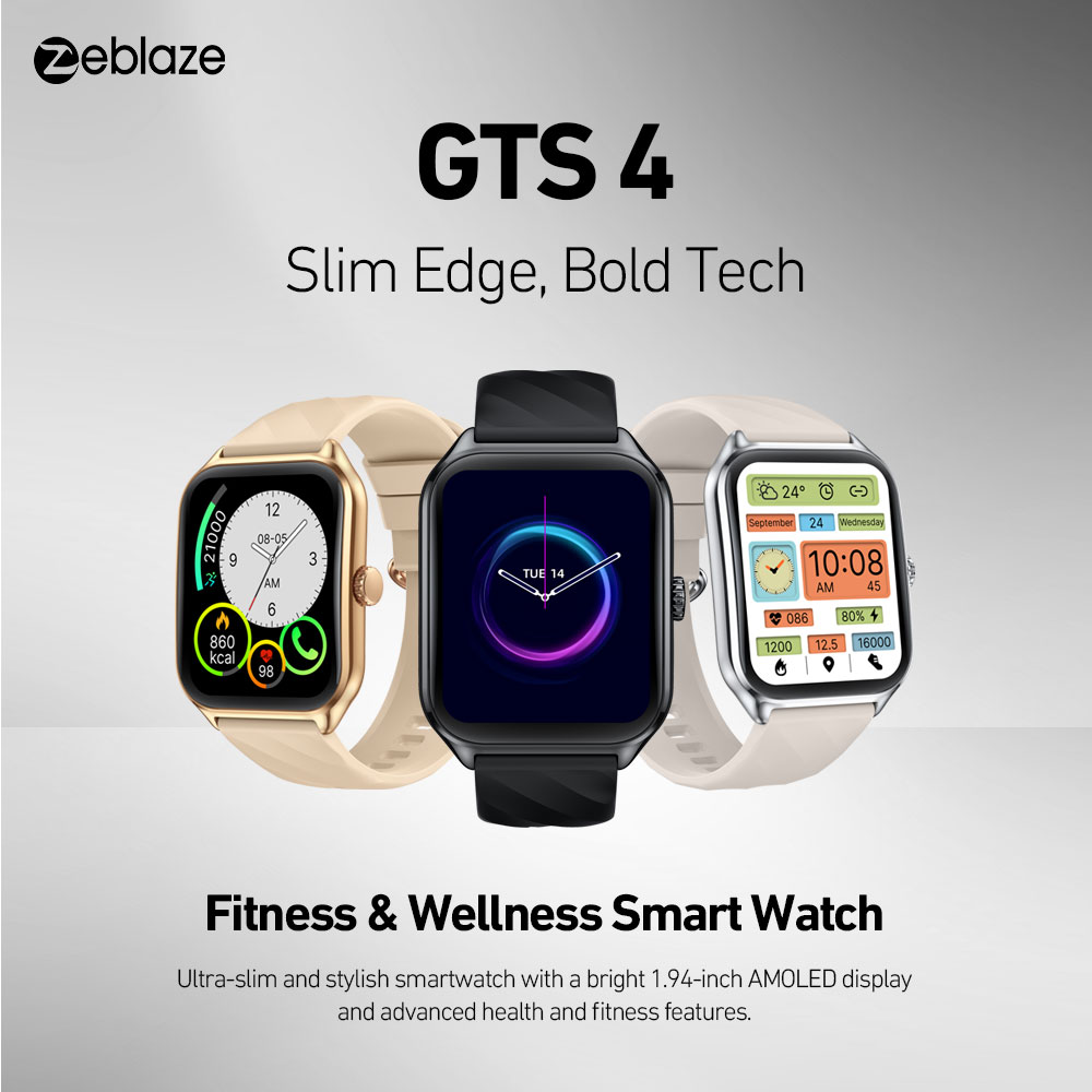 New Zeblaze GTS 4 Voice Callin - Nutrition Gym review and price