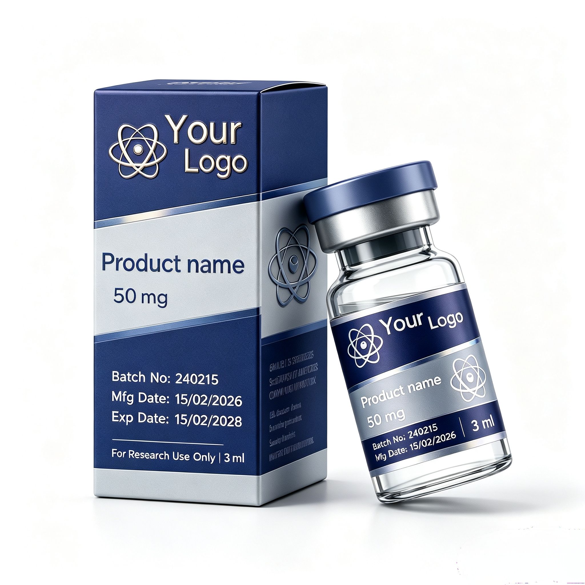 Custom Peptide Vial Waterproof - Fitness With Nutrition review and price