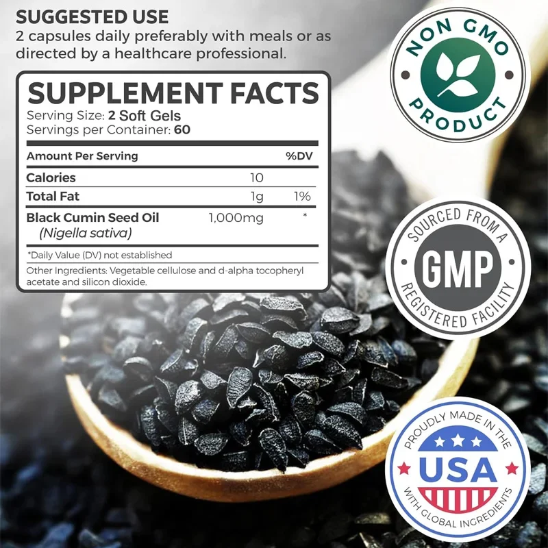 Black Seed Oil Capsules - Supp - Black Seed Oil Capsule review and price