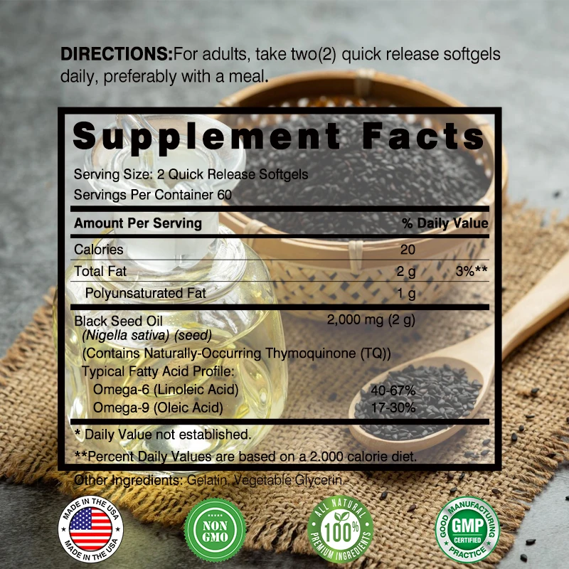 Black Seed Oil - Promotes Over - Black Seed Oil Capsule review and price