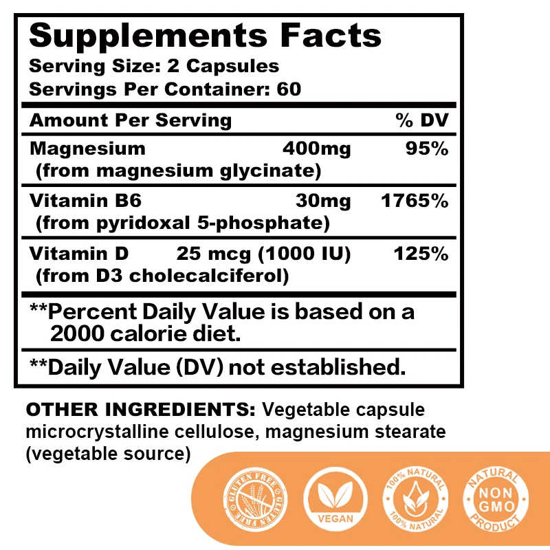 Magnesium Glycinate - Help Nat - Magnesium Glycinate Capsule review and price