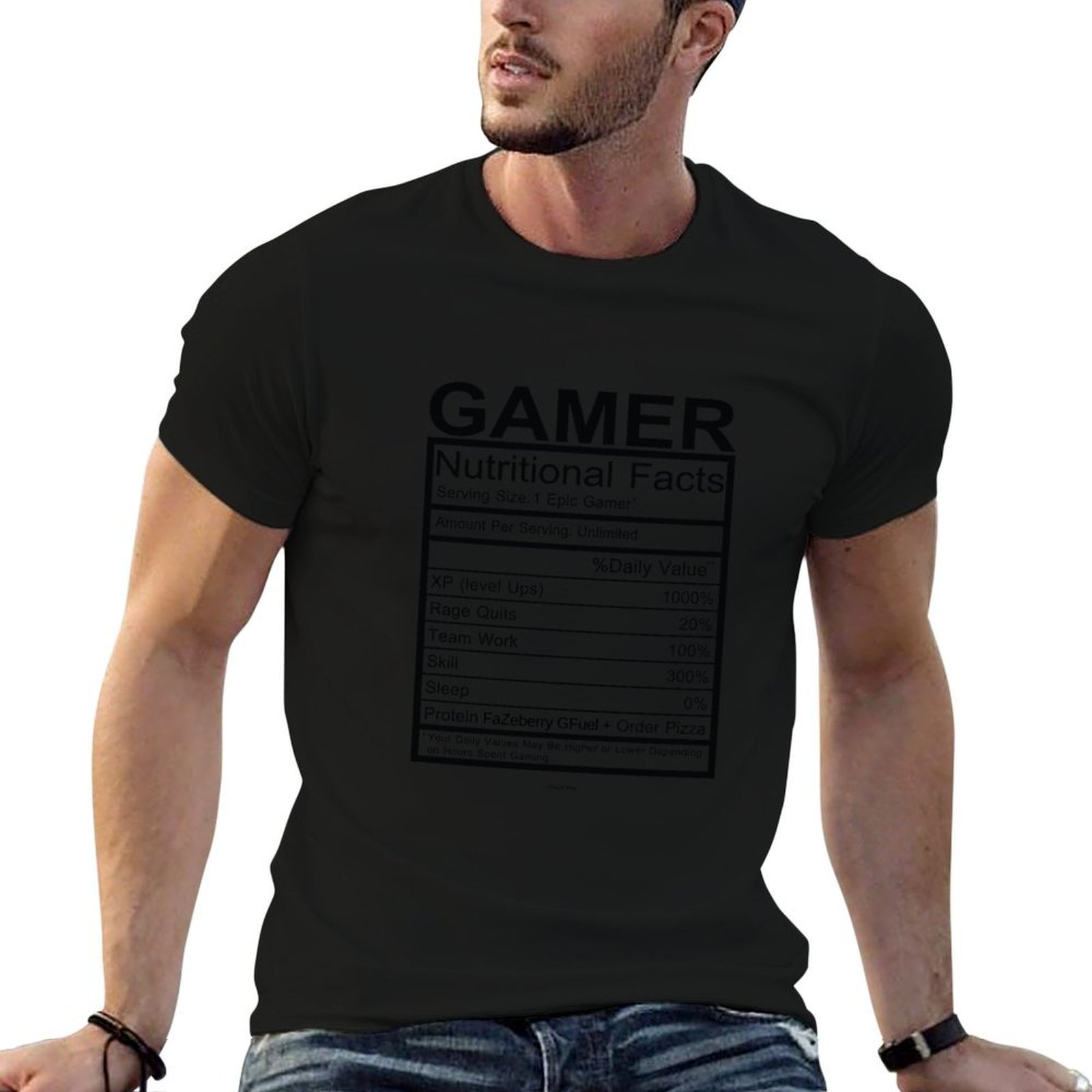Gamer Nutritional Facts Chart  - Fitness With Nutrition review and price