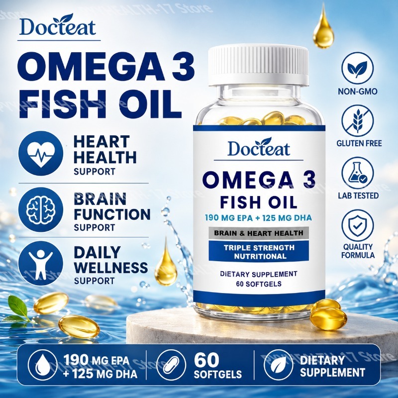 Docteat Omega 3 Fish Oil Softg - Omega 3 Fish Oil review and price