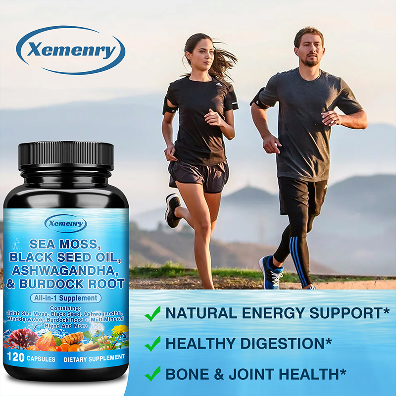Sea Moss, Black Seed Oil, Ashw - Black Seed Oil Capsule review and price