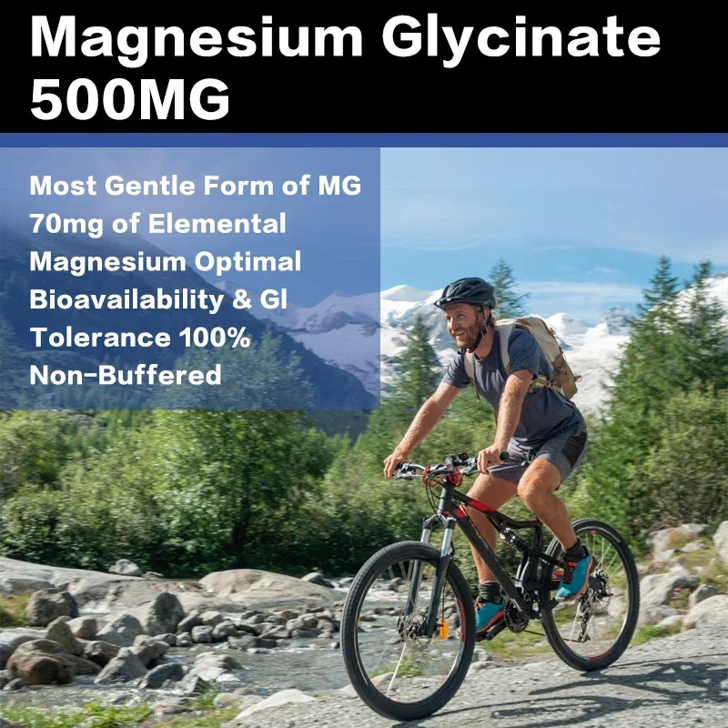 Magnesium Glycinate 500mg - Hi - Magnesium Glycinate Capsule review and price
