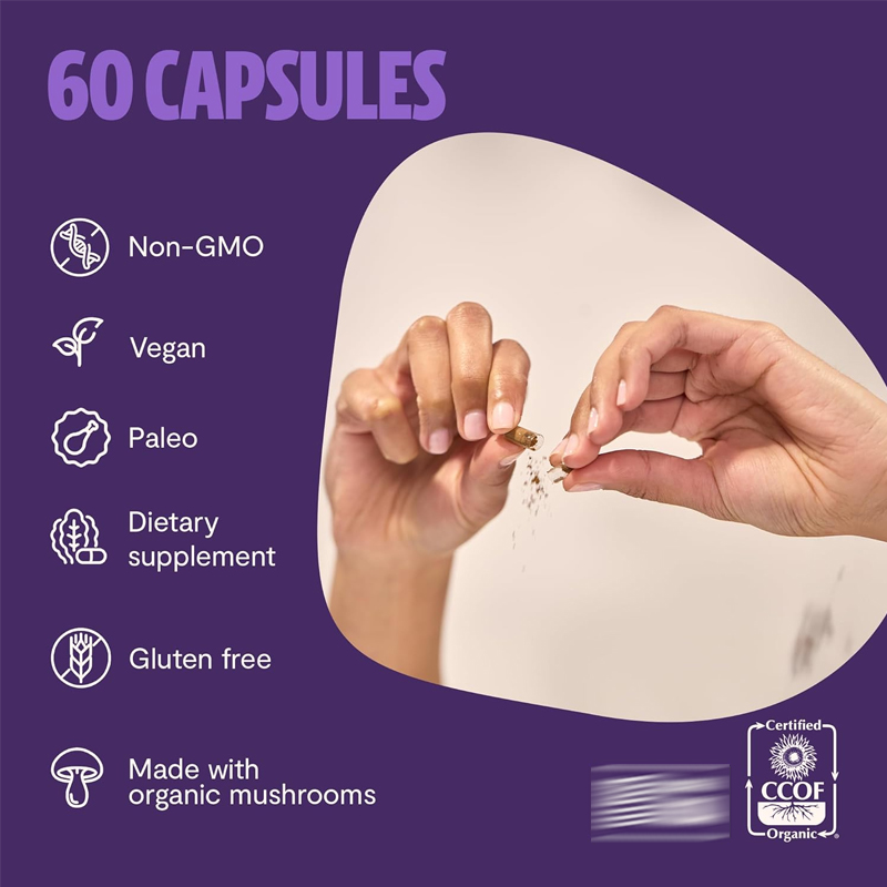 Lion Mane Supplement Capsules  - Lion Mane Mushroom review and price