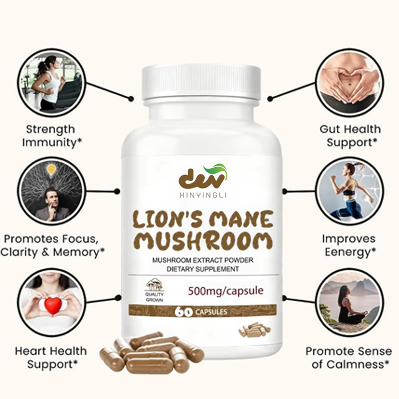 Lion Mane Mushroom Extract Cap - Lion Mane Mushroom review and price
