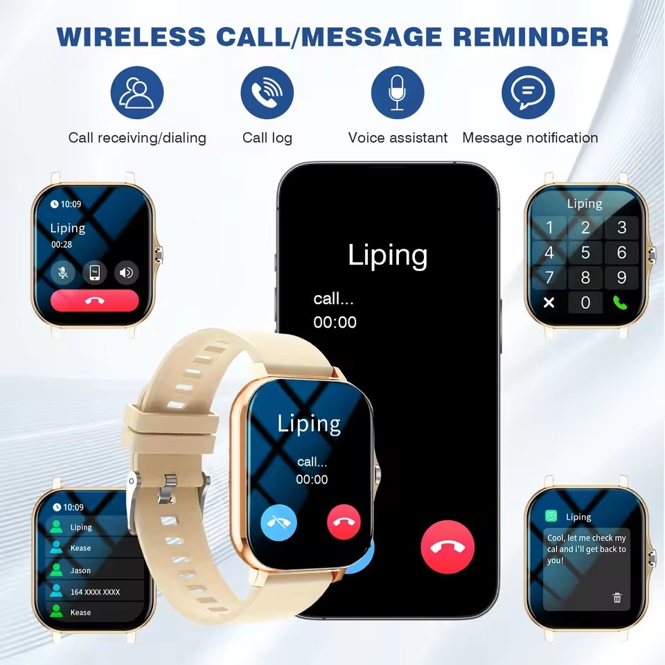 2026 New Bluetooth Call Smart  - Nutrition Gym review and price