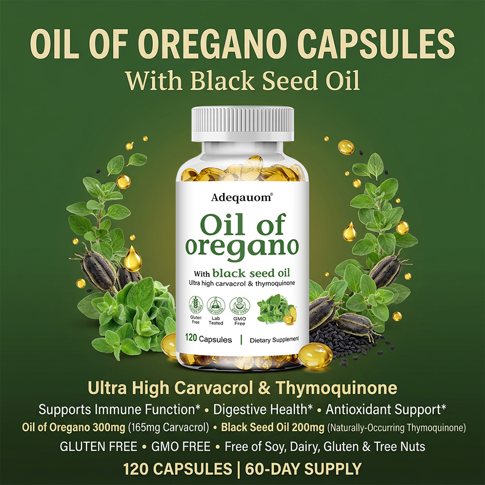 Oil of Oregano with Black Seed - Black Seed Oil Capsule review and price