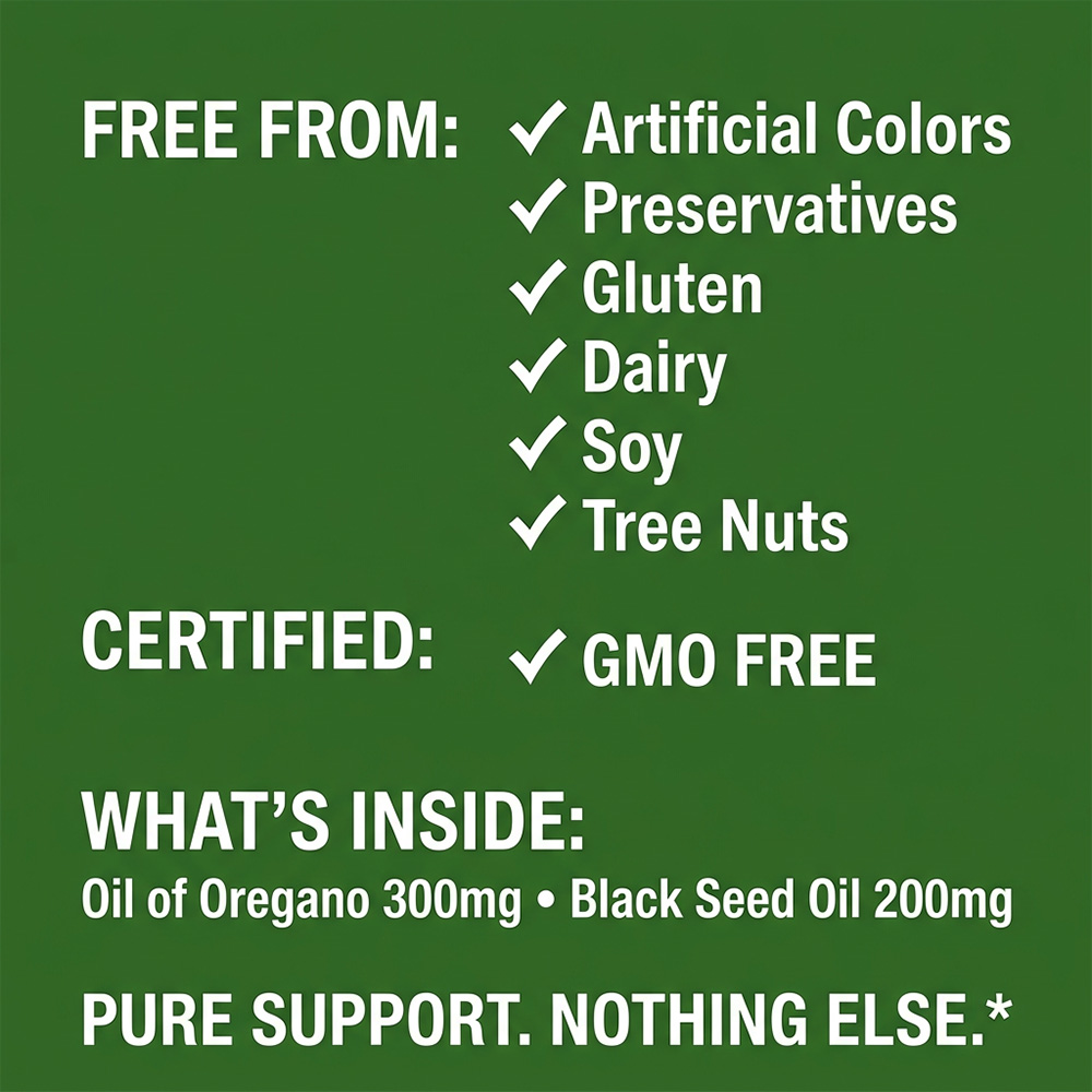 Oil of Oregano with Black Seed - Black Seed Oil Capsule review and price