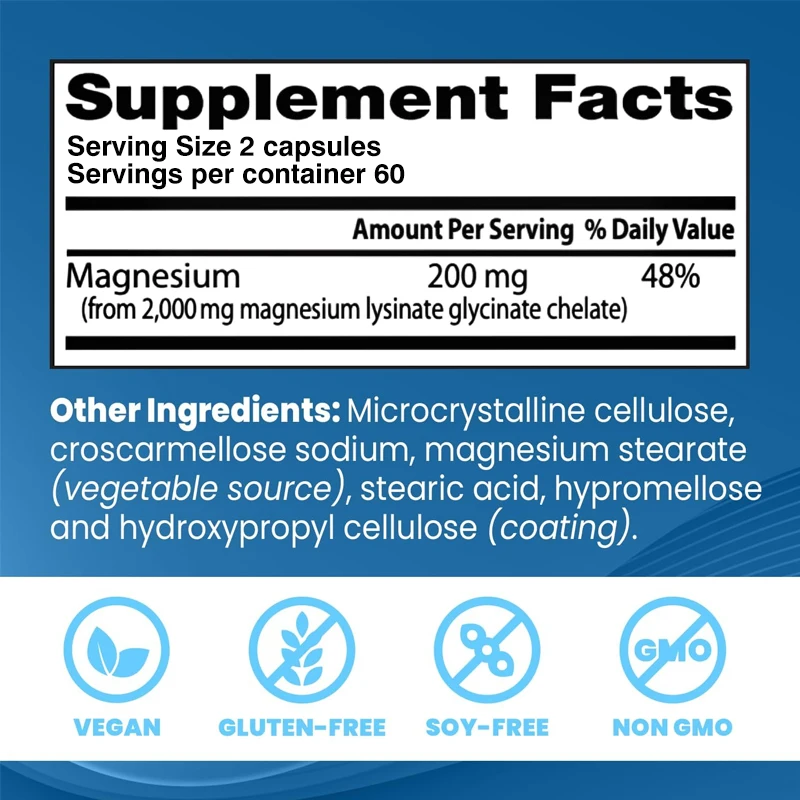 Magnesium Glycinate Lysinate - - Magnesium Glycinate Capsule review and price