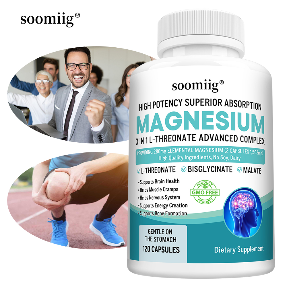 3-in-1 - Magnesium L-Threonate - Magnesium Glycinate Capsule review and price