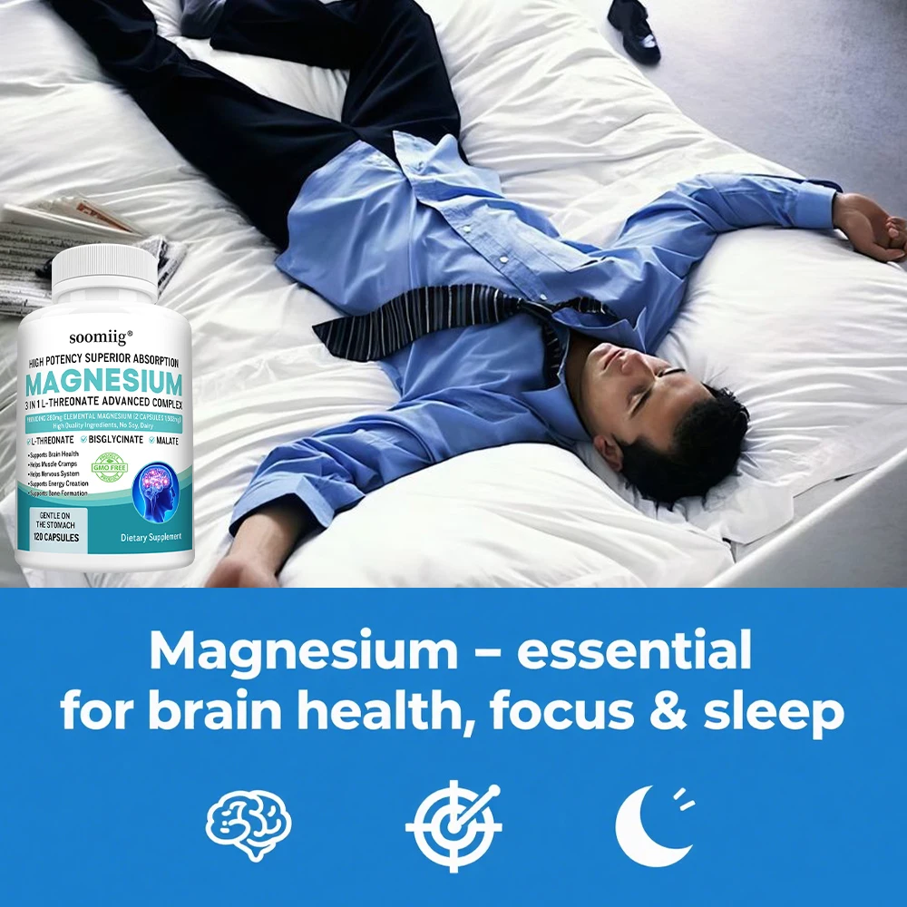 3-in-1 - Magnesium L-Threonate - Magnesium Glycinate Capsule review and price