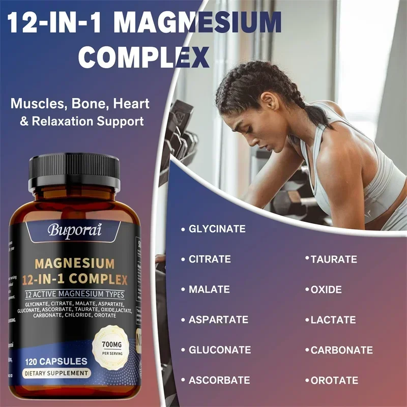 Magnesium Complex - Relaxation - Magnesium Glycinate Capsule review and price