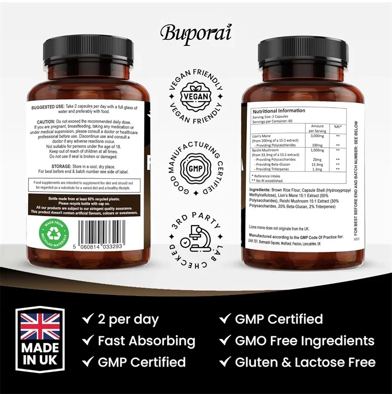 Lions Mane & Reishi Mushroom 4 - Lion Mane Mushroom review and price