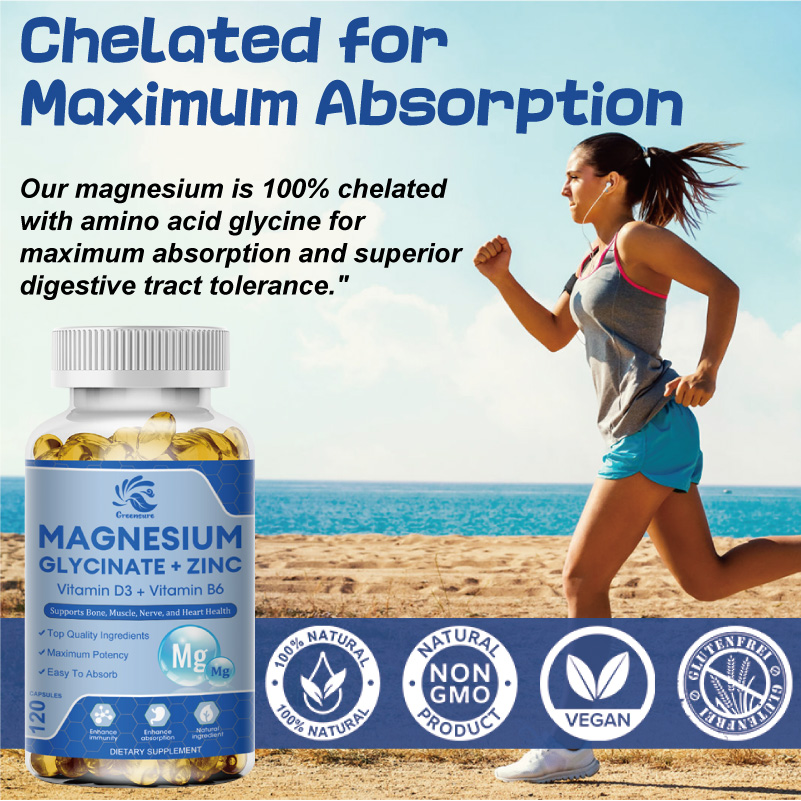 Magnesium Glycinate & Zinc 500 - Magnesium Glycinate Capsule review and price