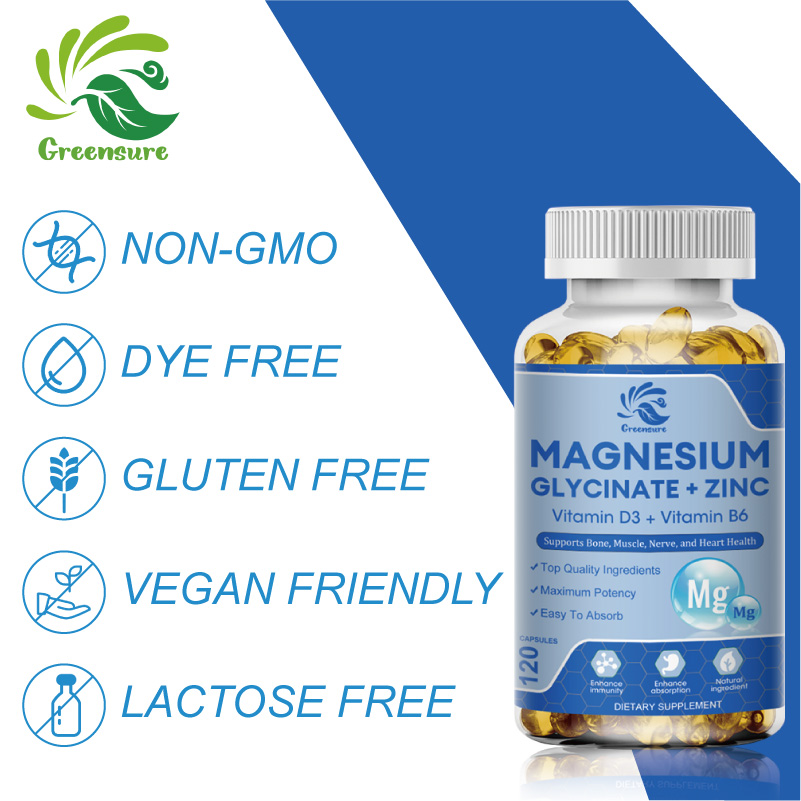 Magnesium Glycinate & Zinc 500 - Magnesium Glycinate Capsule review and price