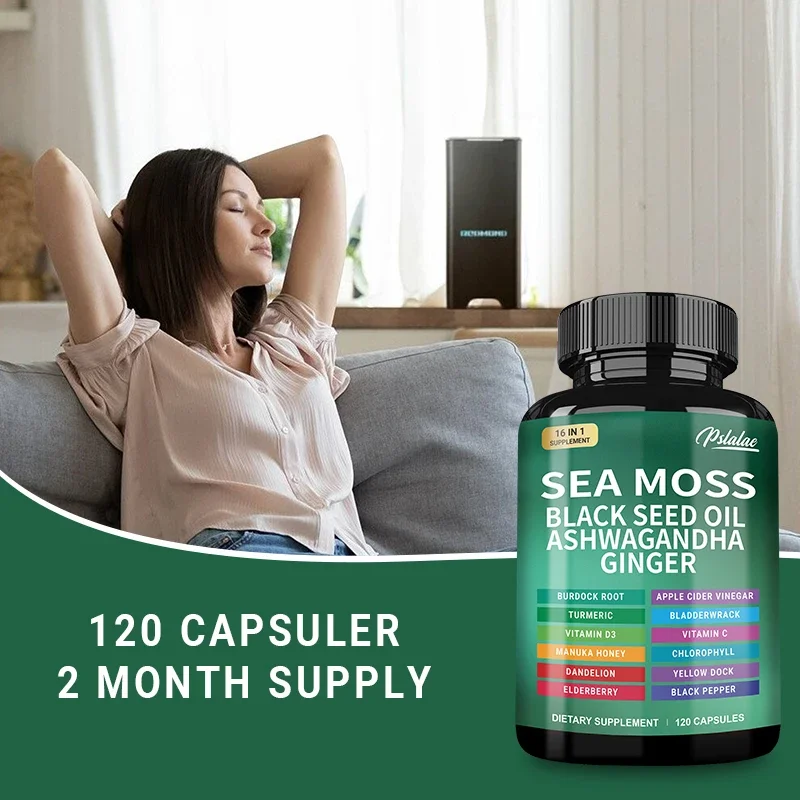 Sea Moss | Black Seed Oil | As - Black Seed Oil Capsule review and price