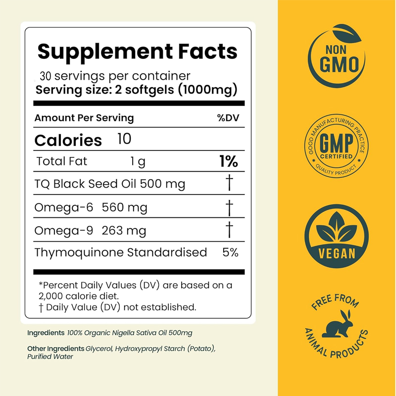 Black Seed Oil Organic Cold Pr - Black Seed Oil Capsule review and price