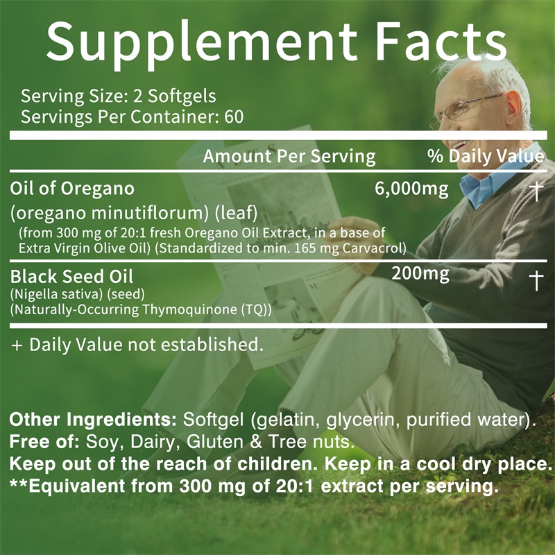 Oil of Oregano - Contains Blac - Black Seed Oil Capsule review and price