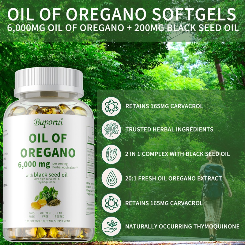 Oil of Oregano - Contains Blac - Black Seed Oil Capsule review and price