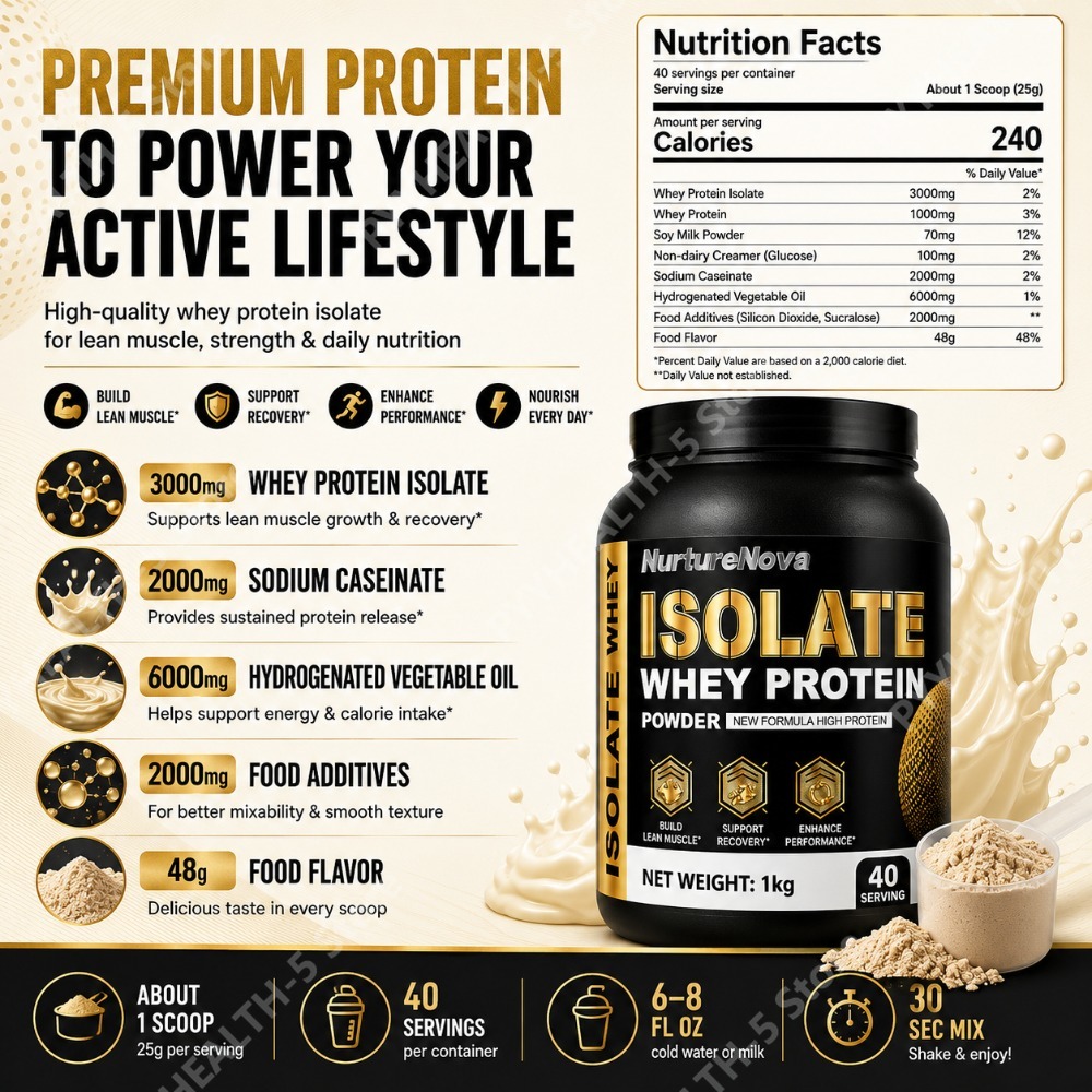 Isolate Whey Protein Powder 1k - Fitness Nutrition Whey Protein review and price