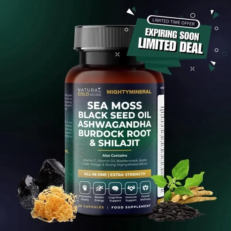 Black Seed Oil, Shilajit, Sea  - Black Seed Oil Capsule review and price