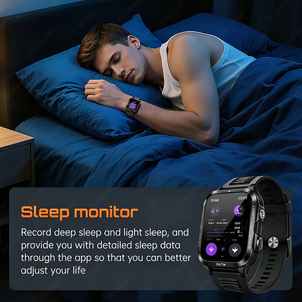 Military Grade SmartWatch Men  - Nutrition Gym review and price